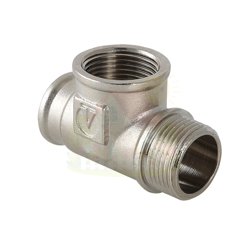 Инженерная сантехника Тройник с переходом на НР резьбу Valtec 1/2" мм арт.VTr.134.N.0004 — детальное фото