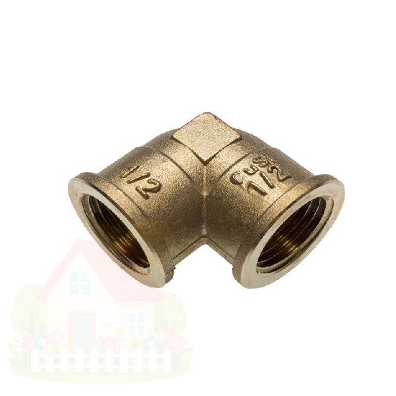 Купить Угол 90° бронзовый Sanha Purafit 1/2" с ВР/ВР резьбой, 3090 арт.1309012 — фото товара в каталоге