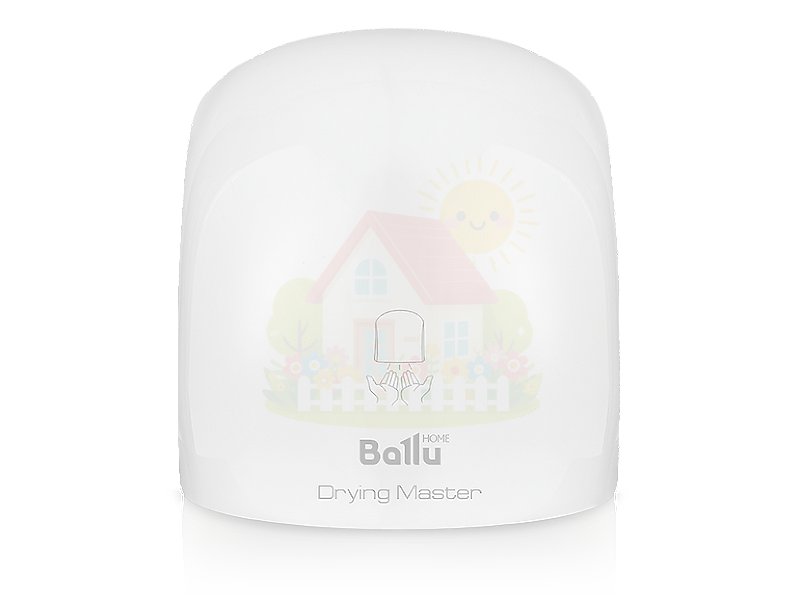 Инженерная сантехника Сушилка для рук Ballu BAHD-2000DM white — детальное фото