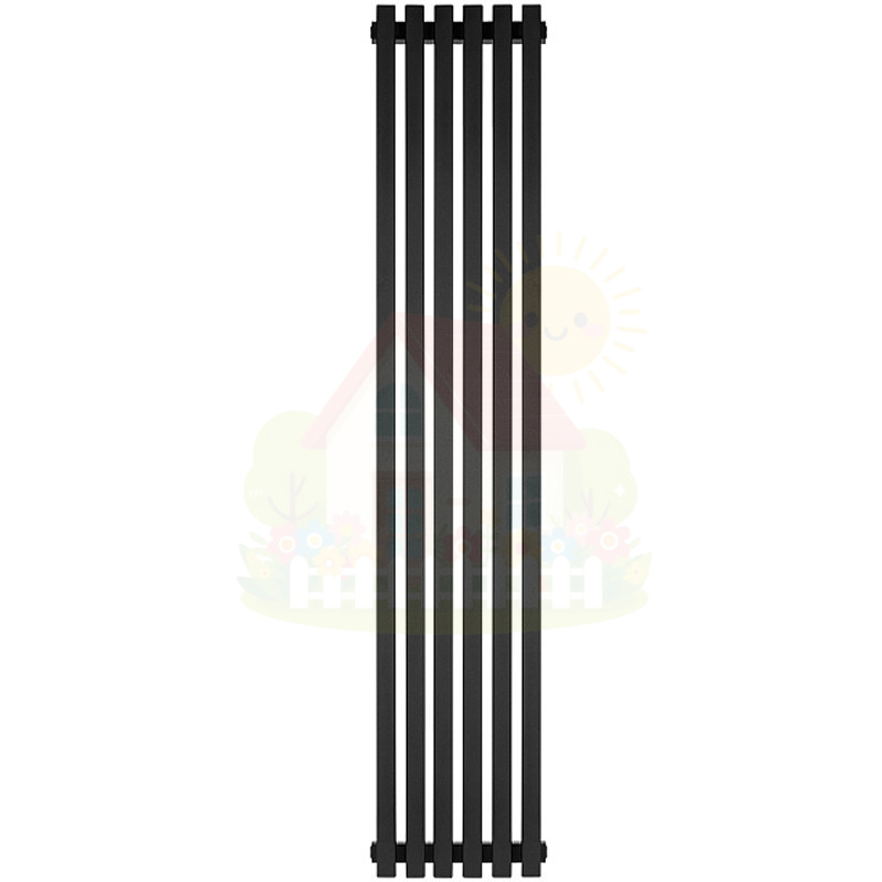 Инженерная сантехника Стальной трубчатый радиатор Stout Tube Quadro QV40 6 секций 1-1750мм — детальное фото