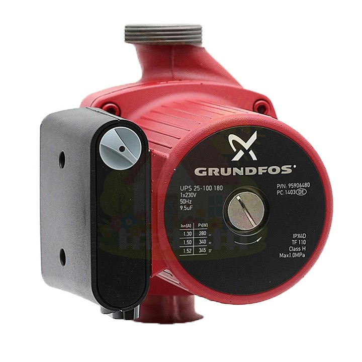 Инженерная сантехника Насос циркуляционный GRUNDFOS UPS 25-100 180 — детальное фото