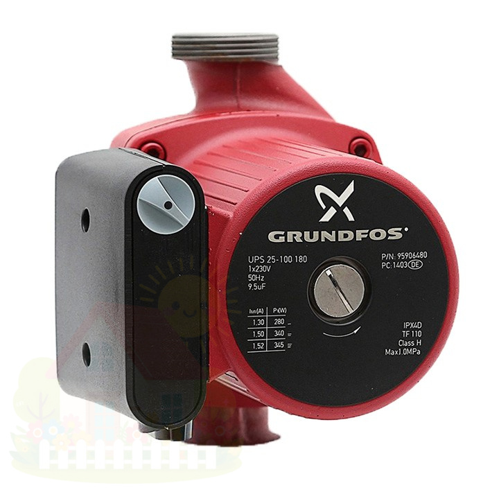 Купить Насос циркуляционный GRUNDFOS UPS 25-100 180 — фото товара в каталоге
