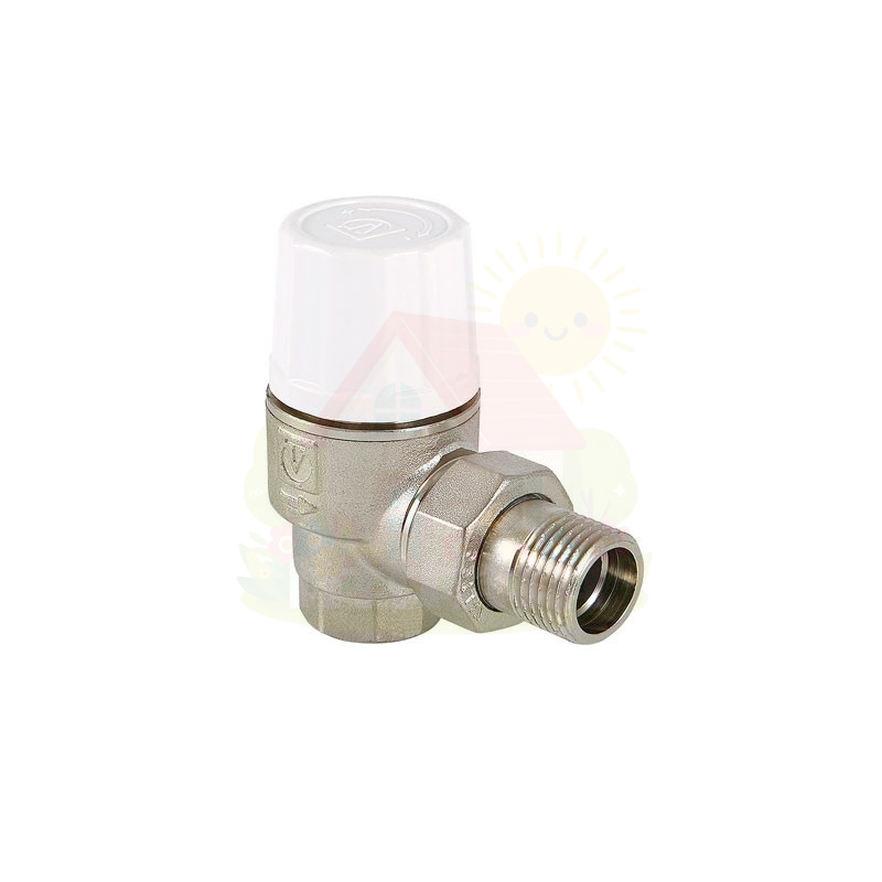 Инженерная сантехника Клапан радиаторный угловой Valtec 3/4" арт.VT.033.N.05 повышенной пропускной способности — детальное фото