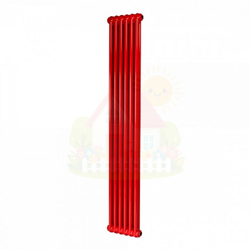 Инженерная сантехника Радиатор трубчатый IRSAP Tesi 21800 6 секций Т30 3/4" цвет белый — детальное фото