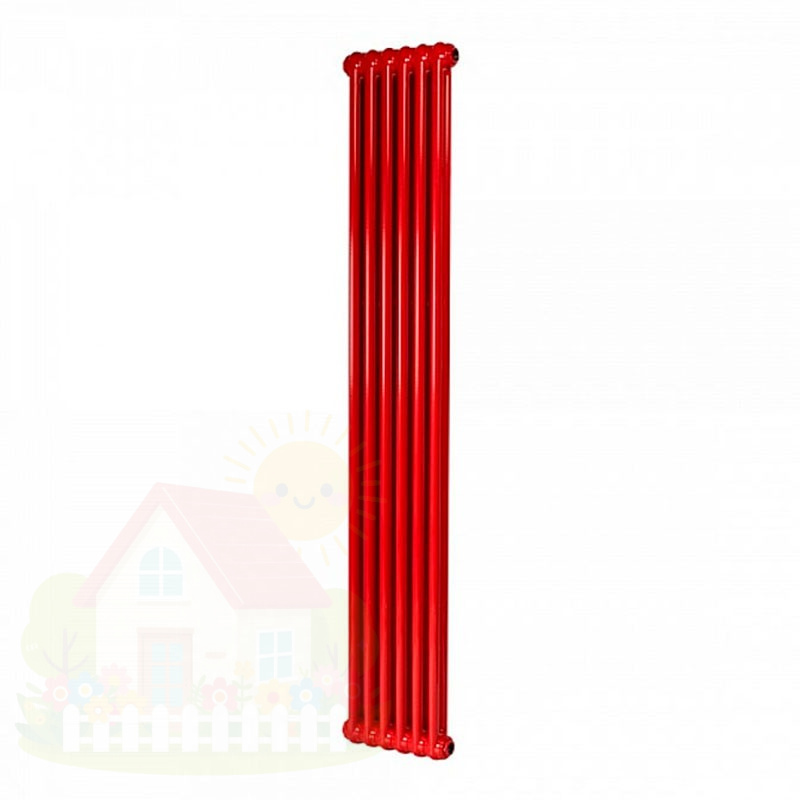 Купить Радиатор трубчатый IRSAP Tesi 21800 6 секций Т30 3/4" цвет прозрачный лак — фото товара в каталоге