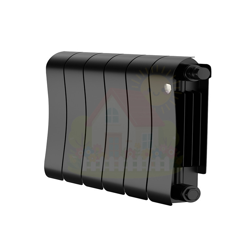 Инженерная сантехника Биметаллический радиатор Royal Thermo Infinity 300 Noir Sable (6 секций) — детальное фото