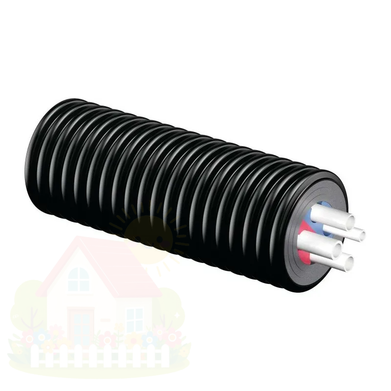 Купить Теплотрасса Uponor Ecoflex Quattro midi 2x25x2,3-25x3,5-20x2,8/140 (арт. 1086836) — фото товара в каталоге