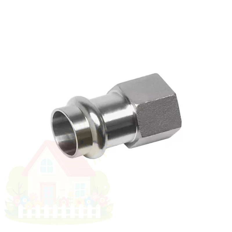 Купить Муфта переходная Sanha ВПр-ВР 9270G 15х1/2" нержавеющая сталь (арт.69270G1512) — фото товара в каталоге