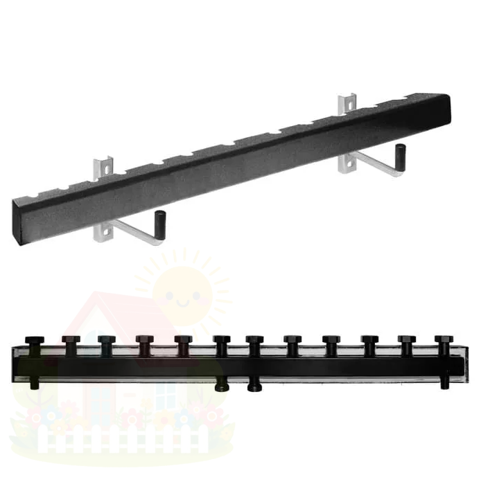 Купить Распределительная гребёнка Oventrop 1 1/2", Regumat 5 контуров выход-1 1/2" (DN 25) сталь с изоляцией — фото товара в каталоге