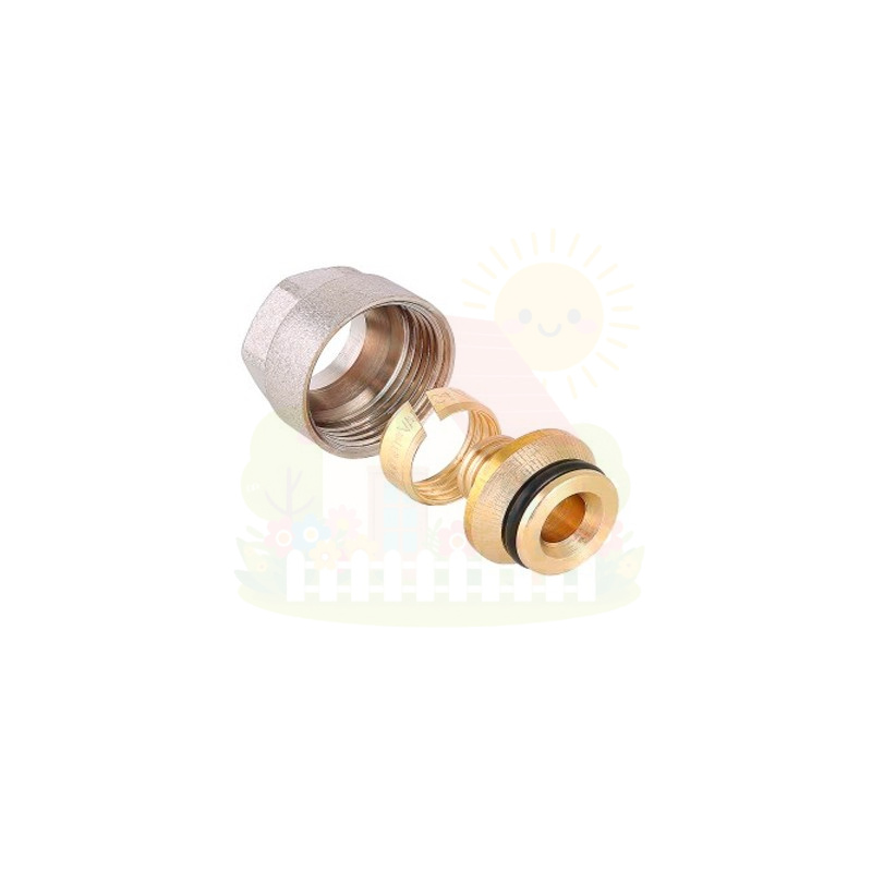 Инженерная сантехника Евроконус Valtec для металлопласта 20(2.0мм)x3/4" (арт.VT.4420.NVE.20) — детальное фото