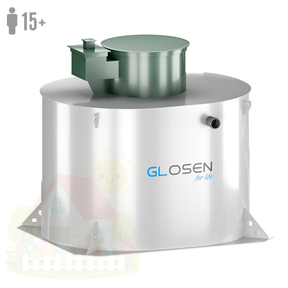 Купить Установка глубокой биологической очистки Glosen 15П — фото товара в каталоге