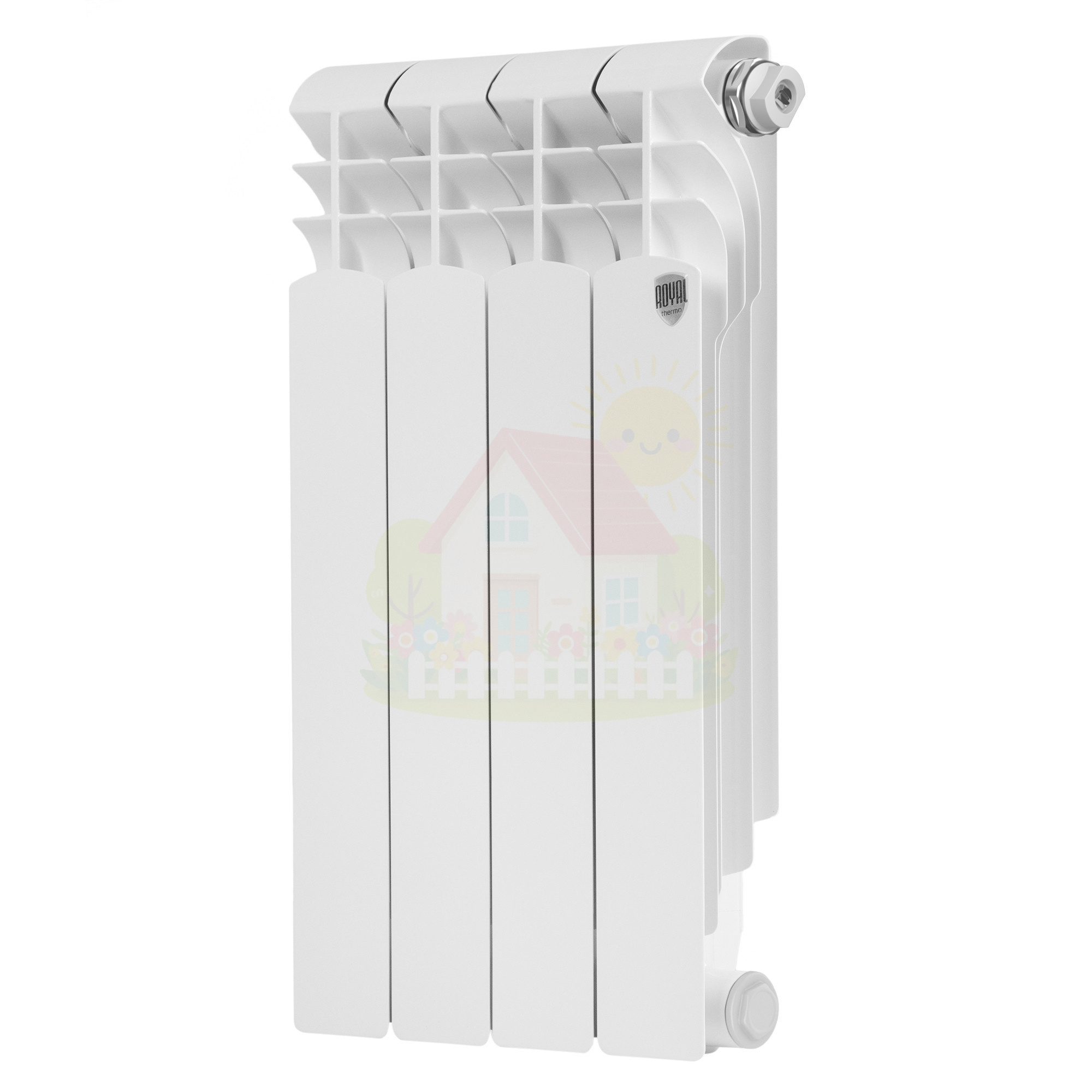 Инженерная сантехника Биметаллический радиатор Royal Thermo Monoblock B 2.0 500 (4 секции) — детальное фото