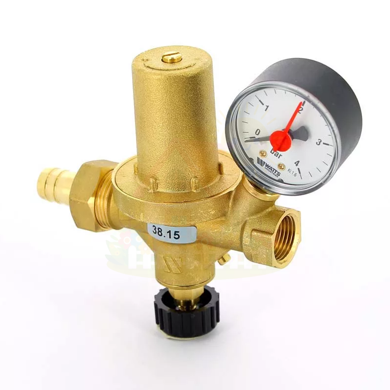 Инженерная сантехника Подпиточный клапан Watts ALIMAT ALOMD 1/2" ВР с манометром арт. 10004890 — детальное фото