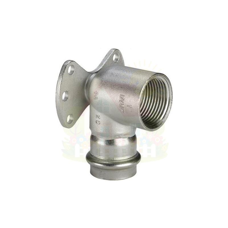 Инженерная сантехника Водорозетка пресс Viega Sanpress Inox 18х1/2" из нержавейки (арт. 437251) серия 2325.5 — детальное фото