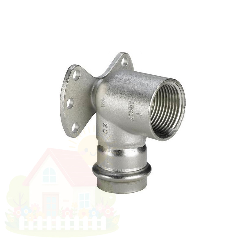 Купить Водорозетка пресс Viega Sanpress Inox 22х3/4" из нержавейки (арт. 437275) серия 2325.5 — фото товара в каталоге