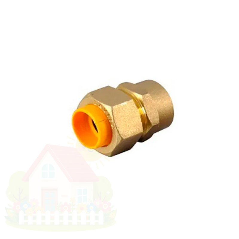 Купить Муфта для газа Lavita с ВР резьбой 15x1/2" (арт.G-V/S 15*1/2"(F)) — фото товара в каталоге