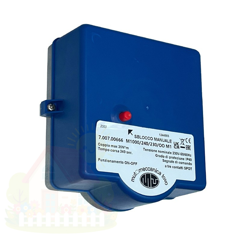 Купить Электропривод MUT M1000/240/24/MO, пропорциональный 0-10В, 240 сек., DN 65-125 — фото товара в каталоге