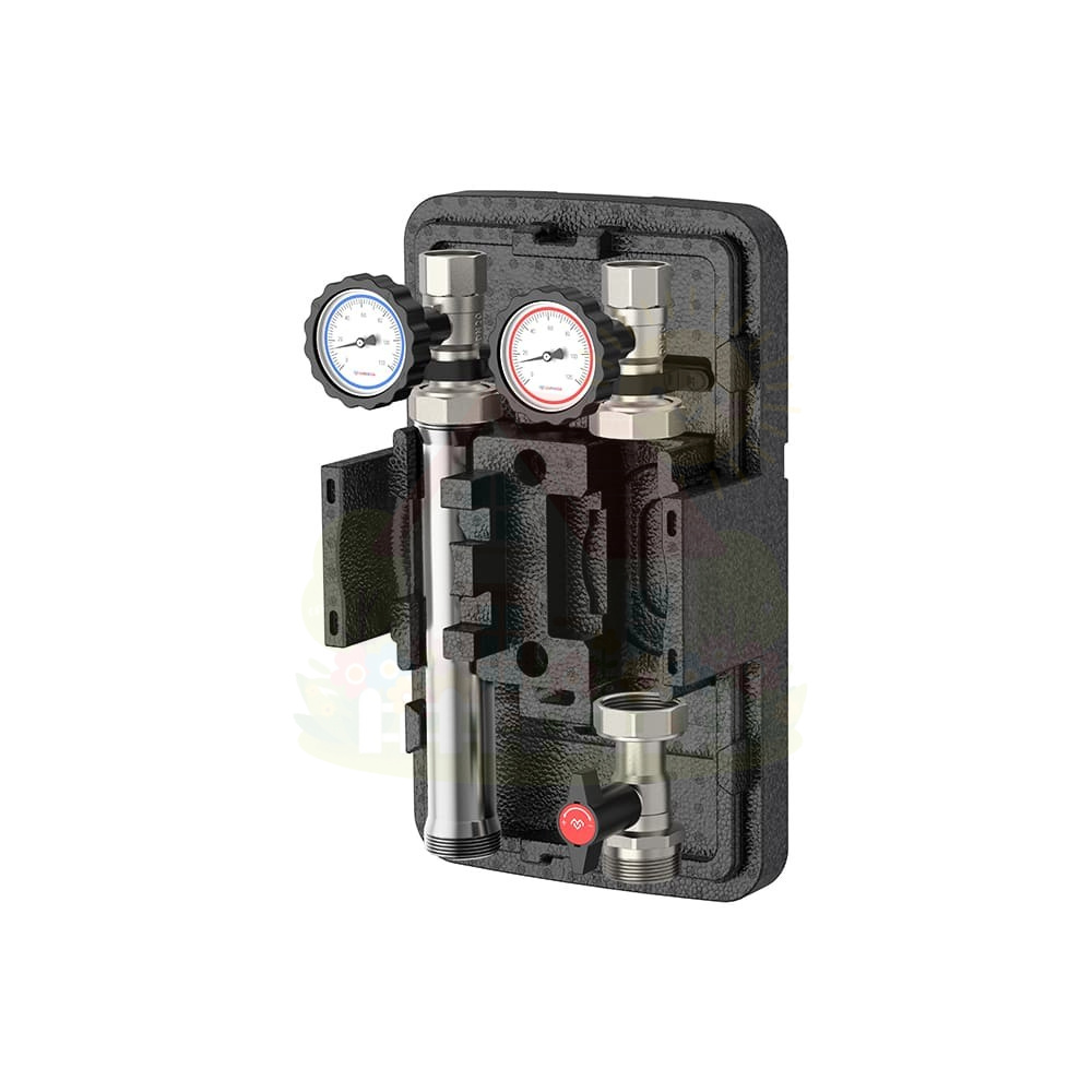 Инженерная сантехника Насосная группа Varmega V-Flow VMPG10-320000, прямая, DN32, нержавеющая сталь без насоса — детальное фото