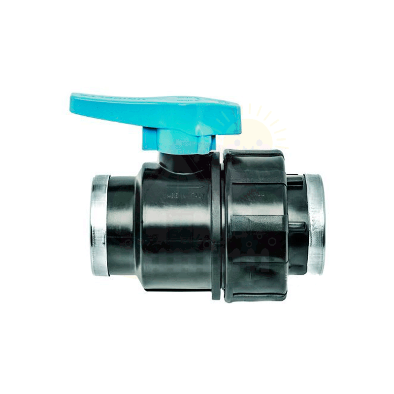 Инженерная сантехника Кран шаровый ПНД Unidelta 6/4"х6/4" с ВР-ВР резьбой — детальное фото