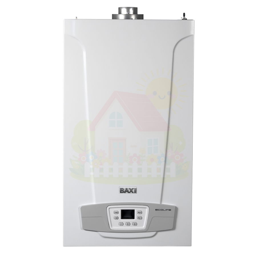 Инженерная сантехника Настенный двухконтурный котел Baxi ECO LIFE 24 F — детальное фото