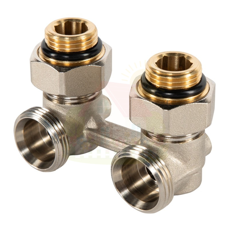 Инженерная сантехника Узел нижнего подключения Royal Thermo Basic угловой 1/2"х3/4" EK — детальное фото