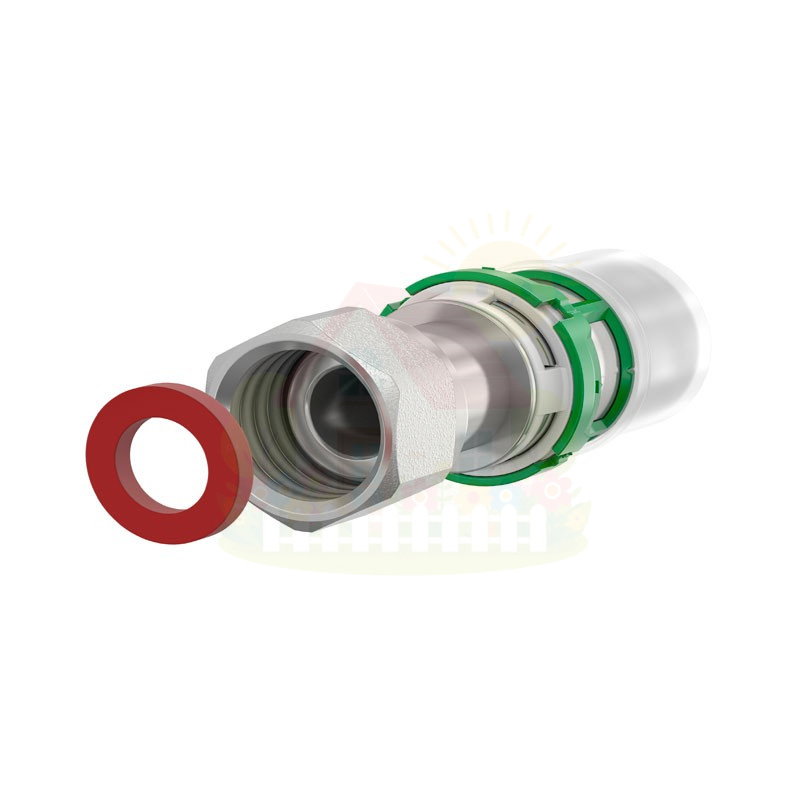 Инженерная сантехника Пресс муфта с НГ гайкой COMAP 26х3/4" мм — детальное фото