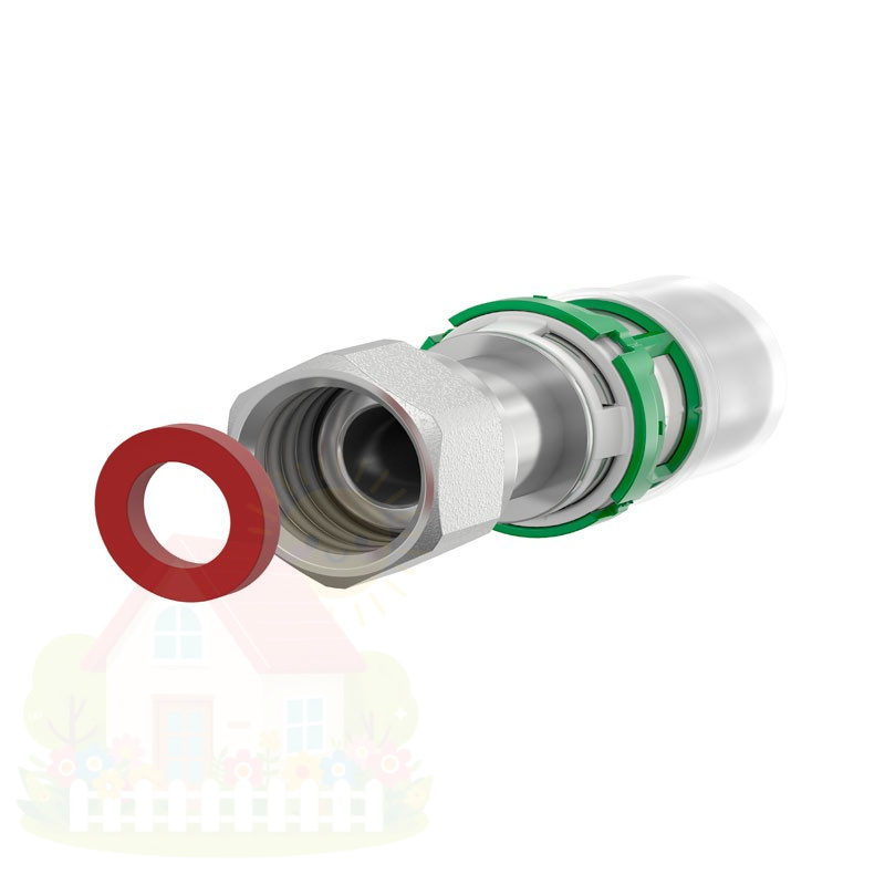 Купить Пресс муфта с НГ гайкой COMAP 20х1/2" мм — фото товара в каталоге
