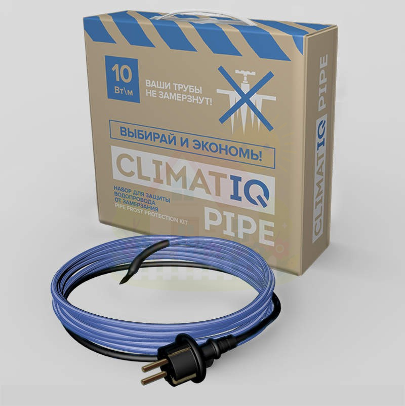 Инженерная сантехника Комплект для обогрева труб CLIMATIQ IQ PIPE 5 метров — детальное фото