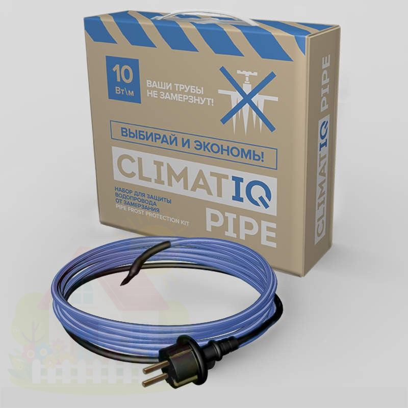 Купить Комплект для обогрева труб CLIMATIQ IQ PIPE 3 метра — фото товара в каталоге