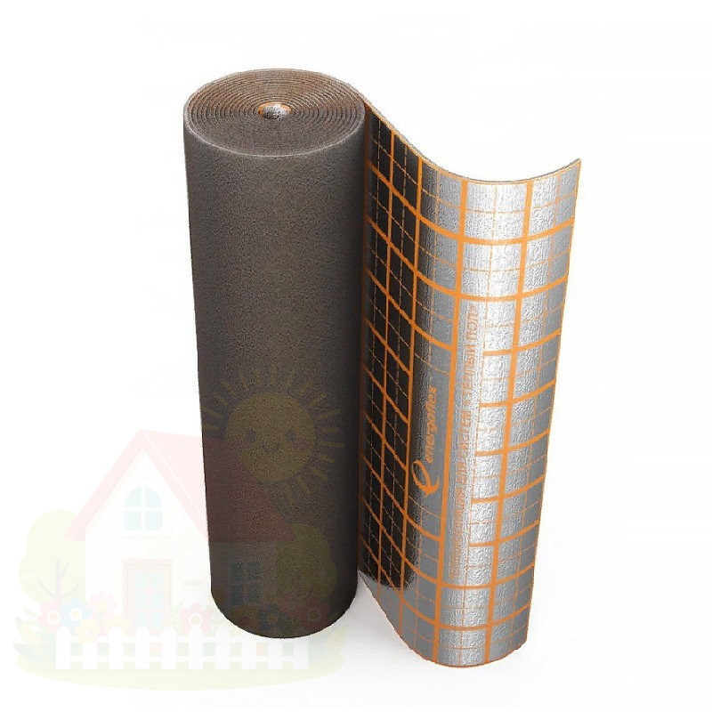 Купить Подложка для теплого пола Энергофлекс Рулон Energofloor Compact 5/1,0-20 — фото товара в каталоге