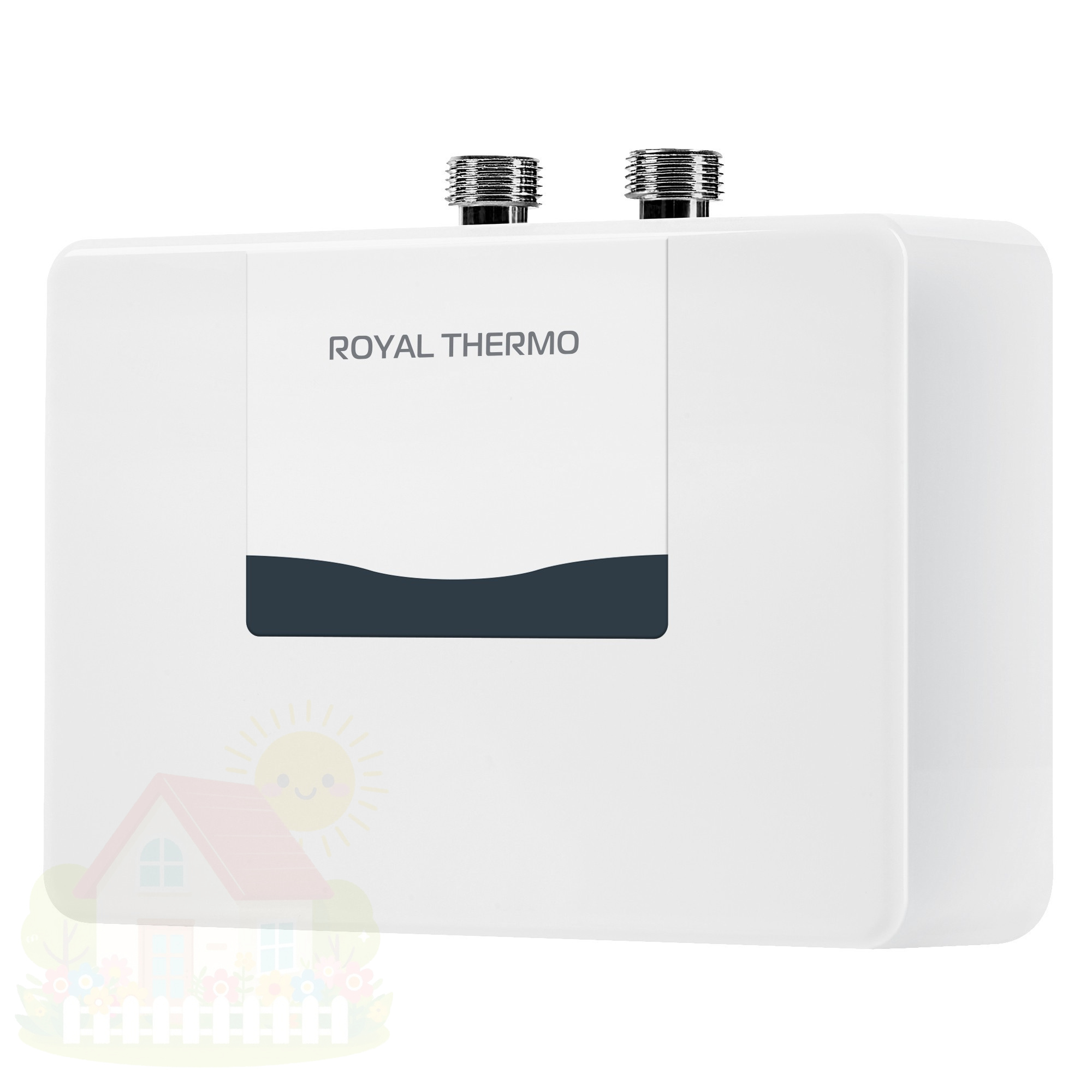 Купить Водонагреватель проточный Royal Thermo NP 6 Smarttronic 5.5 кВт — фото товара в каталоге
