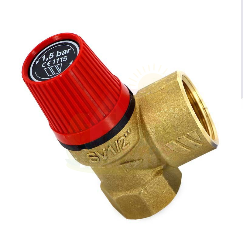 Инженерная сантехника Предохранительный клапан Watts SVH 1/2"x3/4" 1,5 бара (арт.10004636) — детальное фото