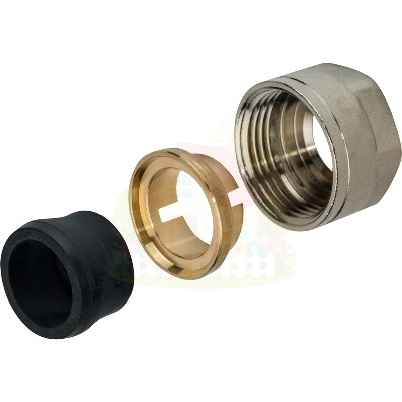 Инженерная сантехника Евроконус для подключения трубок 15 мм Stout SFC-0027-001520 — детальное фото
