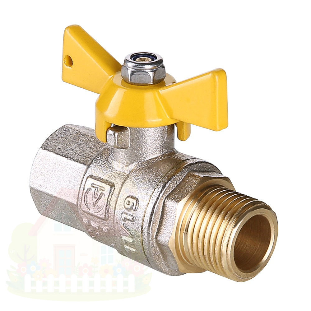 Купить Кран шаровой Valtec Valgas ручка-бабочка ВР/НР 3/4" (арт.VT.278.N.05) — фото товара в каталоге
