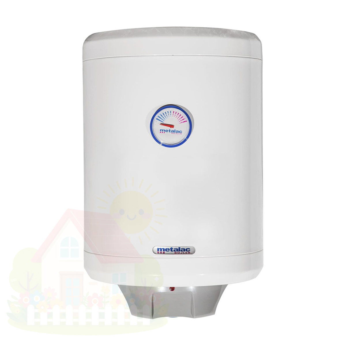 Купить Электрический водонагреватель Metalac Heat Leader MB 30 INOX Slim R — фото товара в каталоге