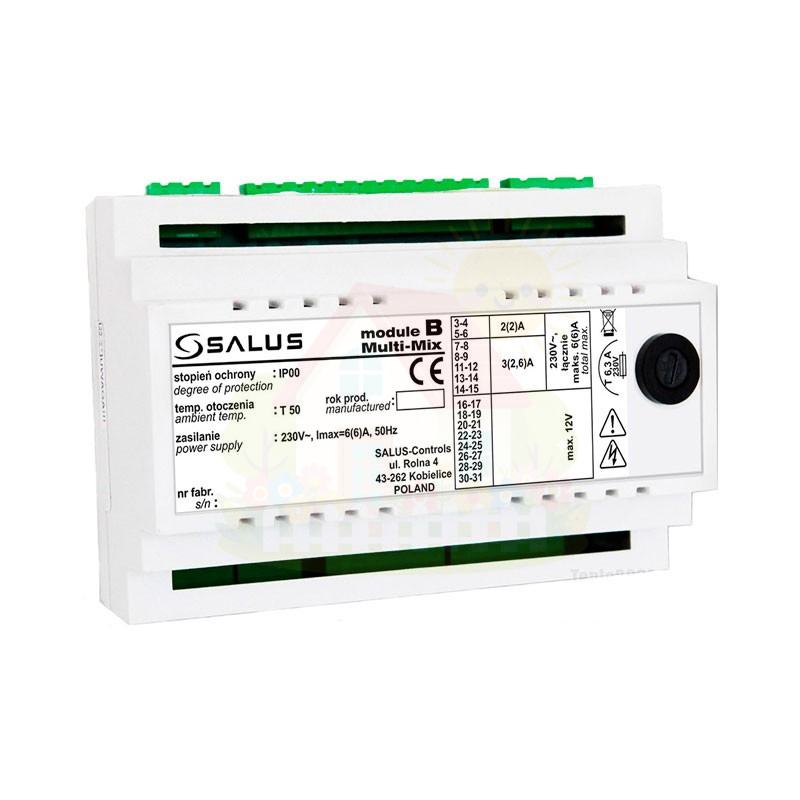Инженерная сантехника Модуль расширения Salus Multi-Mix modul B на 2 дополнительных контура — детальное фото
