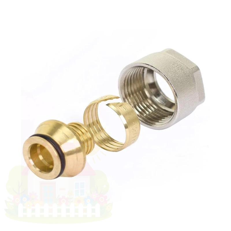 Купить Соединитель евроконус RBM Varmega Slide-fit 16-2.2х3/4"мм для труб PEX — фото товара в каталоге