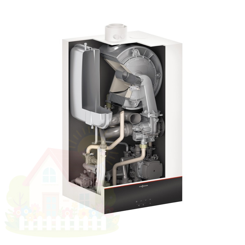 Купить Настенный одноконтурный котел Viessmann Vitodens 100-W тип B1HF 11 кВт Z020618 — фото товара в каталоге