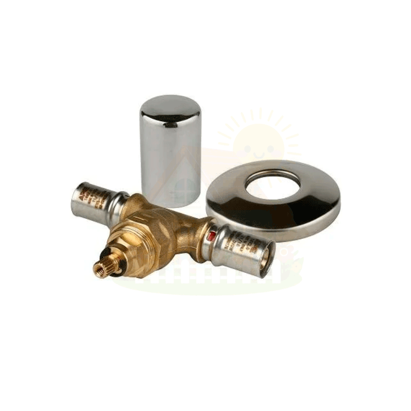 Инженерная сантехника Пресс вентиль с ручкой Stout 16x16мм (арт.SFP-0014-001616 ) — детальное фото