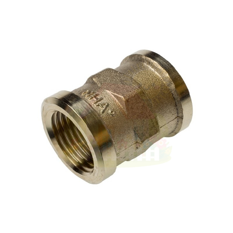 Инженерная сантехника Муфта бронзовая Sanha Purafit 3/4" с ВР/ВР резьбой, 3270 арт.1327034 — детальное фото
