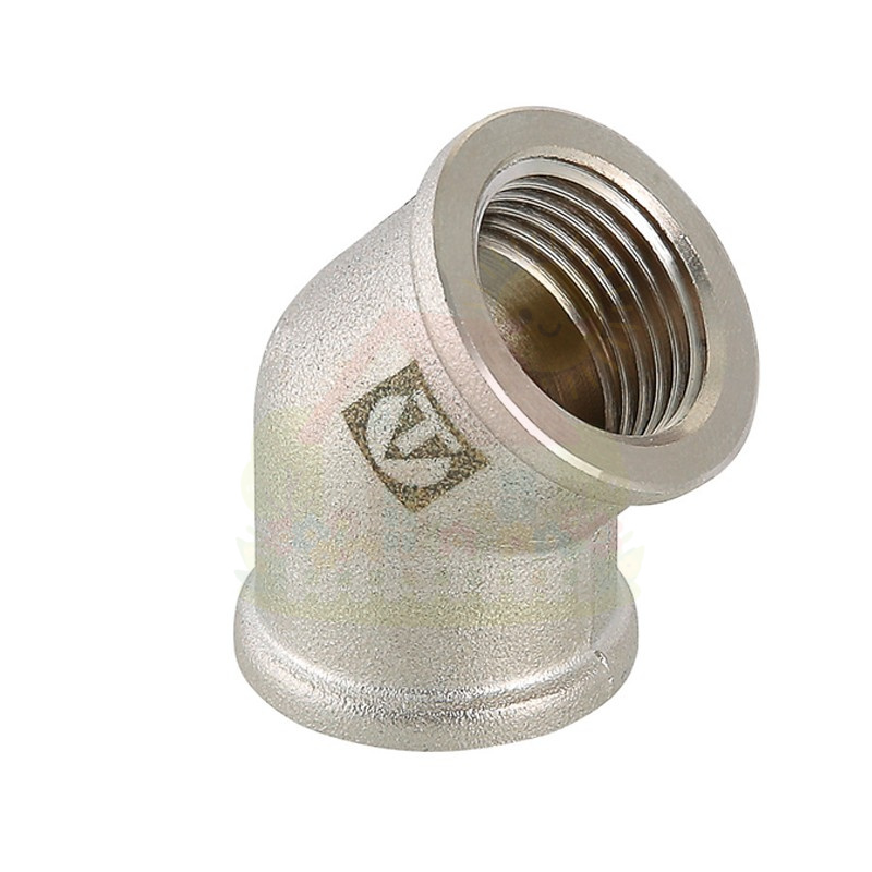 Инженерная сантехника Угол 45° Valtec с ВР резьбой 1/2" арт.VTr.091.N.0004 — детальное фото