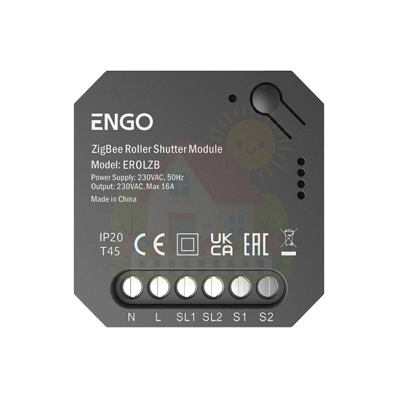 Инженерная сантехника Реле 2-х канальное ENGO Zigbee — детальное фото