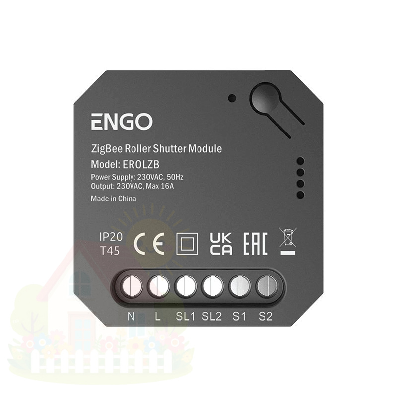 Купить Реле 2-х канальное ENGO Zigbee — фото товара в каталоге