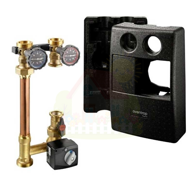 Инженерная сантехника Насосная группа Oventrop regumat M3-180 1" арт.1357220 с 3-ход.смесителем и сервомотором — детальное фото