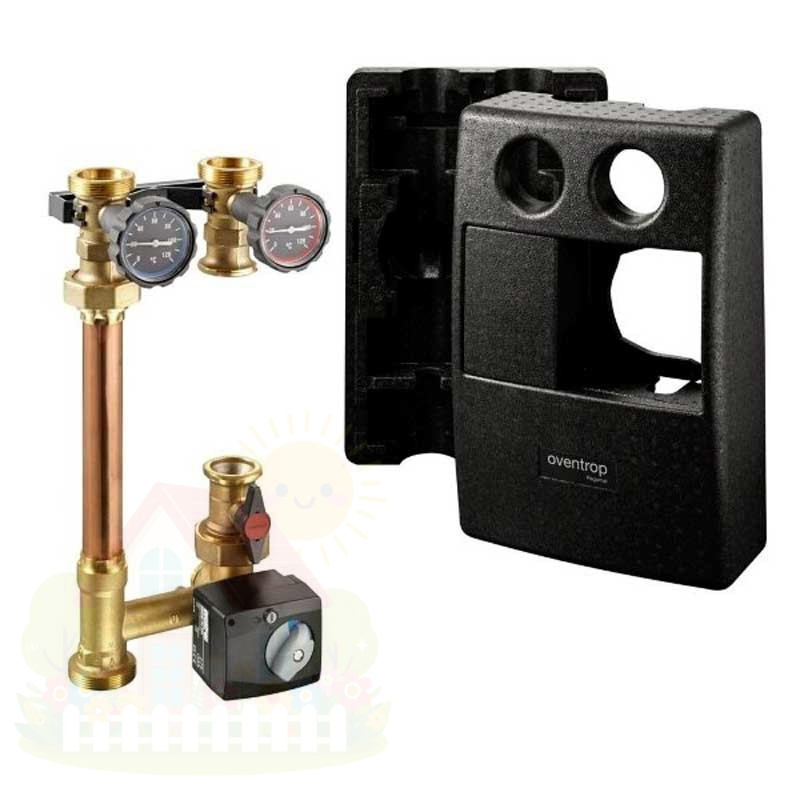 Купить Насосная группа Oventrop regumat M3-180 1" арт.1357220 с 3-ход.смесителем и сервомотором — фото товара в каталоге