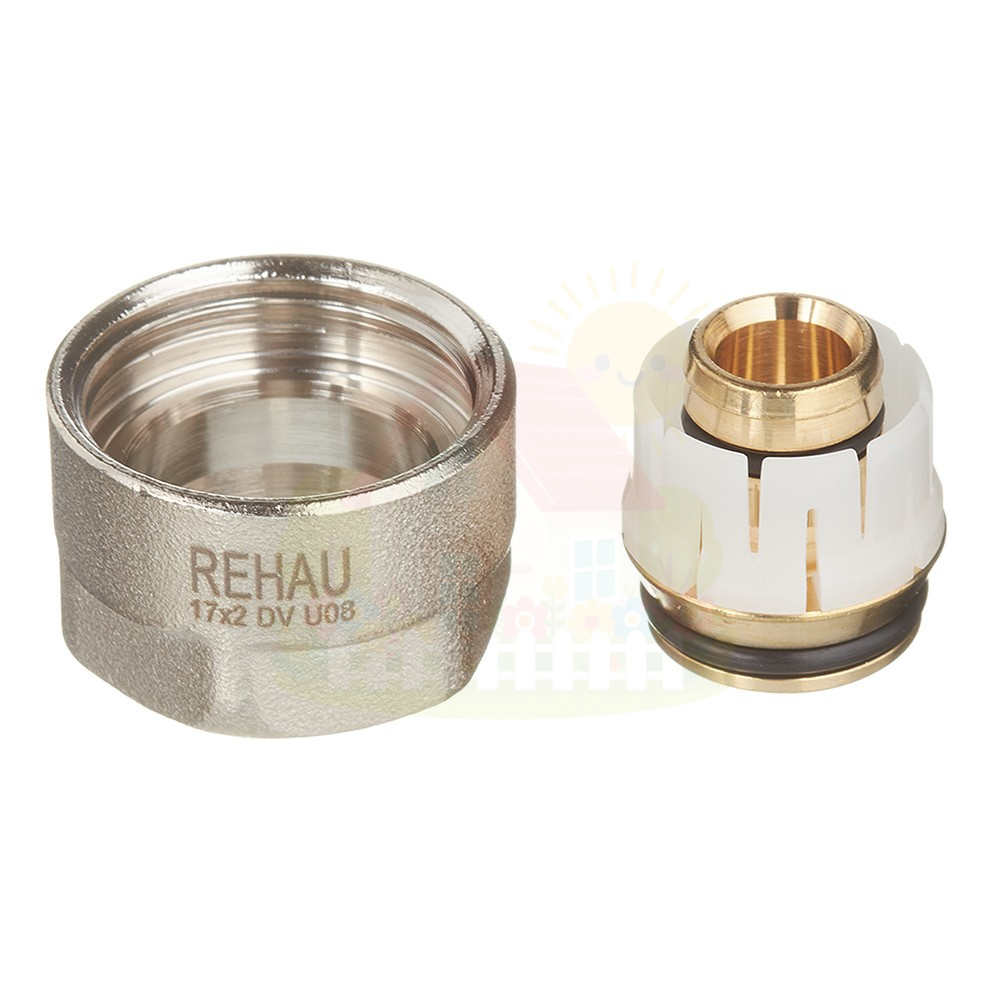 Инженерная сантехника Резьбозажимное соединение Rehau RAUTHERM S 3/4", 17 x 2 12506073002 — детальное фото