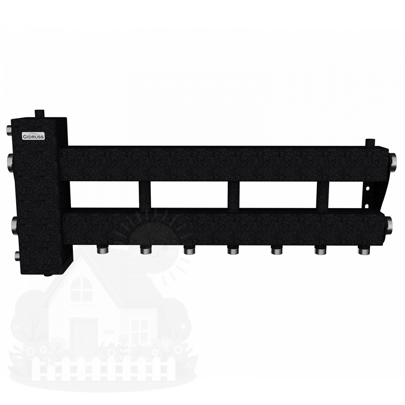Купить Коллектор Gidruss BM-150-4D до 150 кВт 1 1/2" 4 контура — фото товара в каталоге
