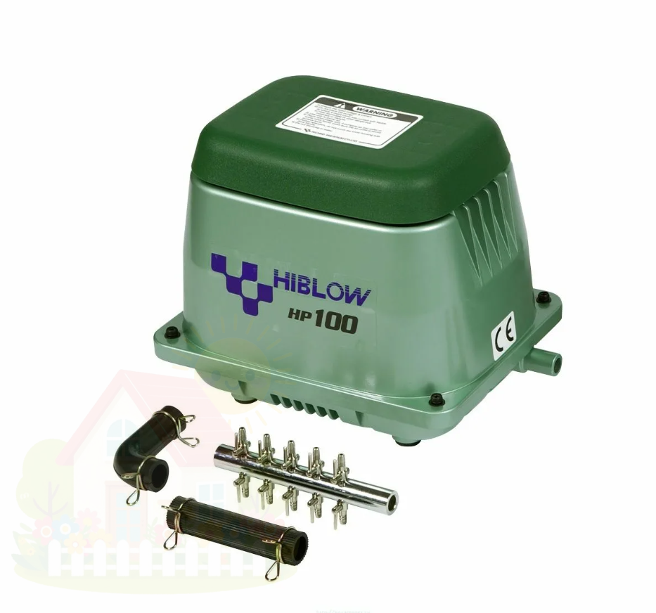 Купить Компрессор для септика HIBLOW HP-100 — фото товара в каталоге