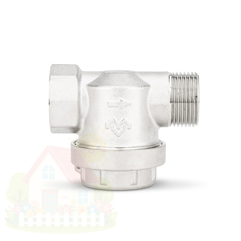 Купить Фильтр Т-образный механической очистки Varmega 1/2" с ВР/НР резьбой — фото товара в каталоге