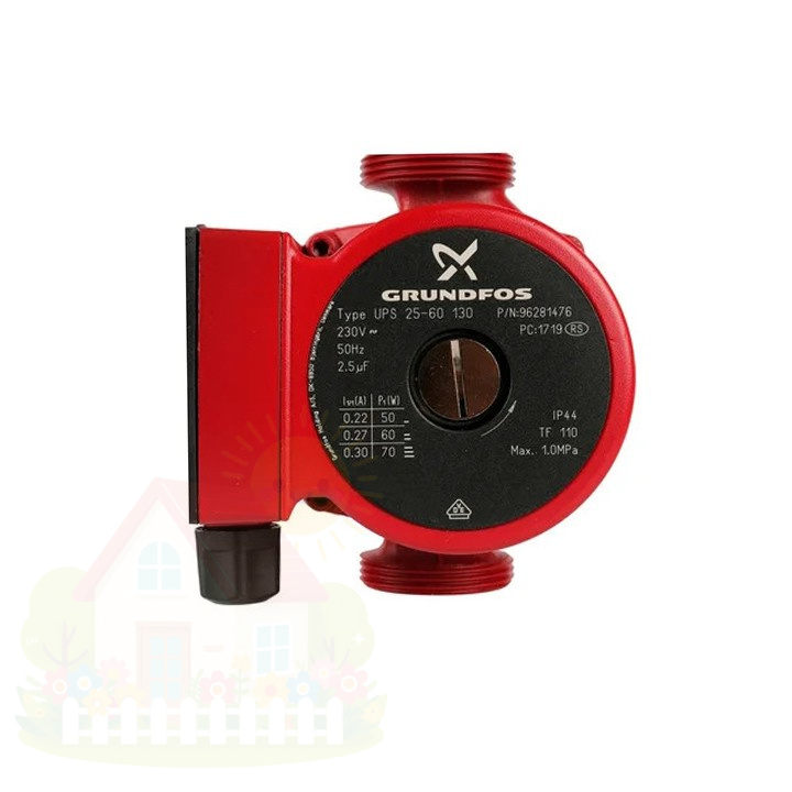 Купить Насос циркуляционный GRUNDFOS UPS 25-60 130 — фото товара в каталоге